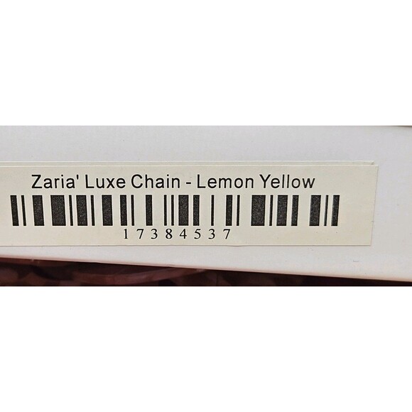 Sassy Jones Zaria Luxe Chain Lemon, Layered Neclace In Box W/ Dust Bag - Picture 6 of 9